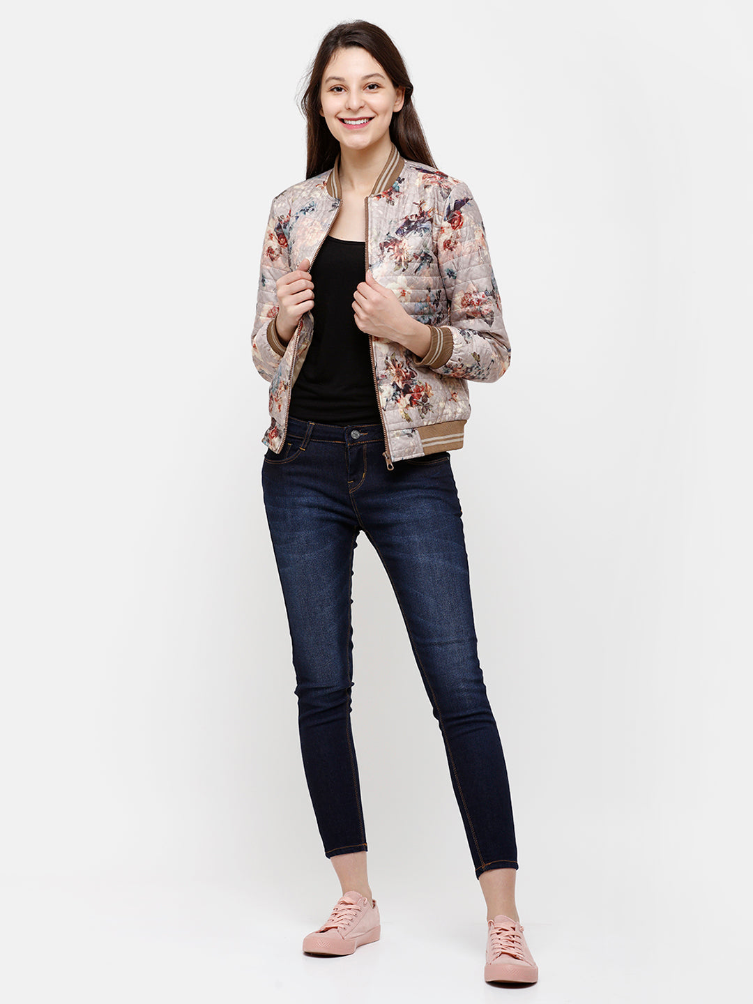 Women Jacket HM-352A - Tan