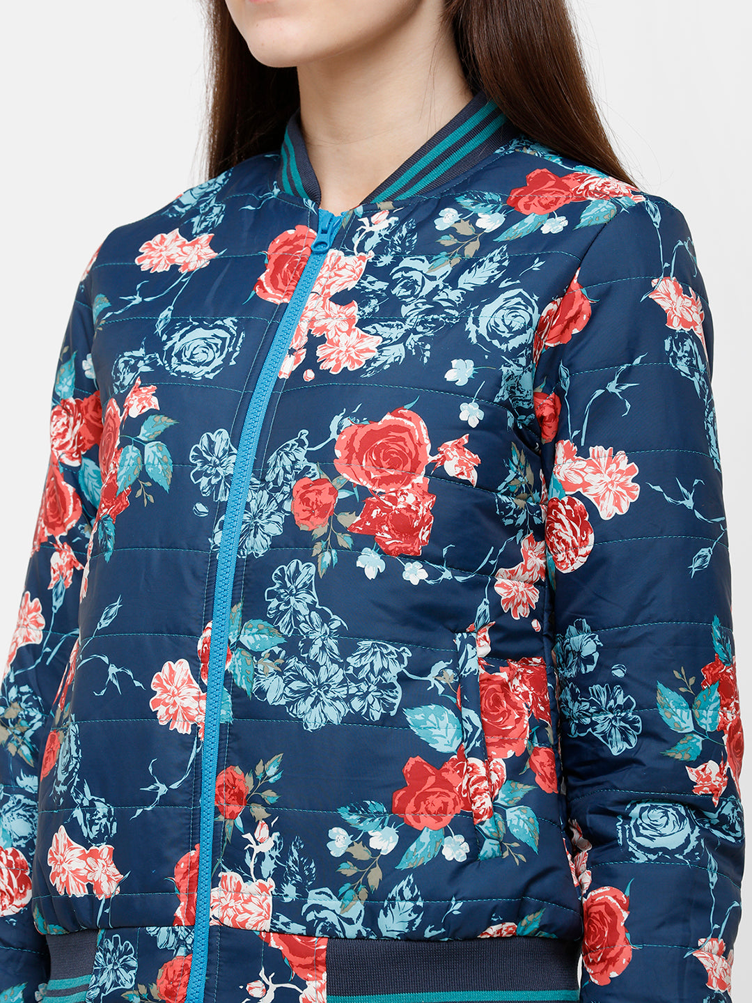 Women Jacket HM-352C - Blue
