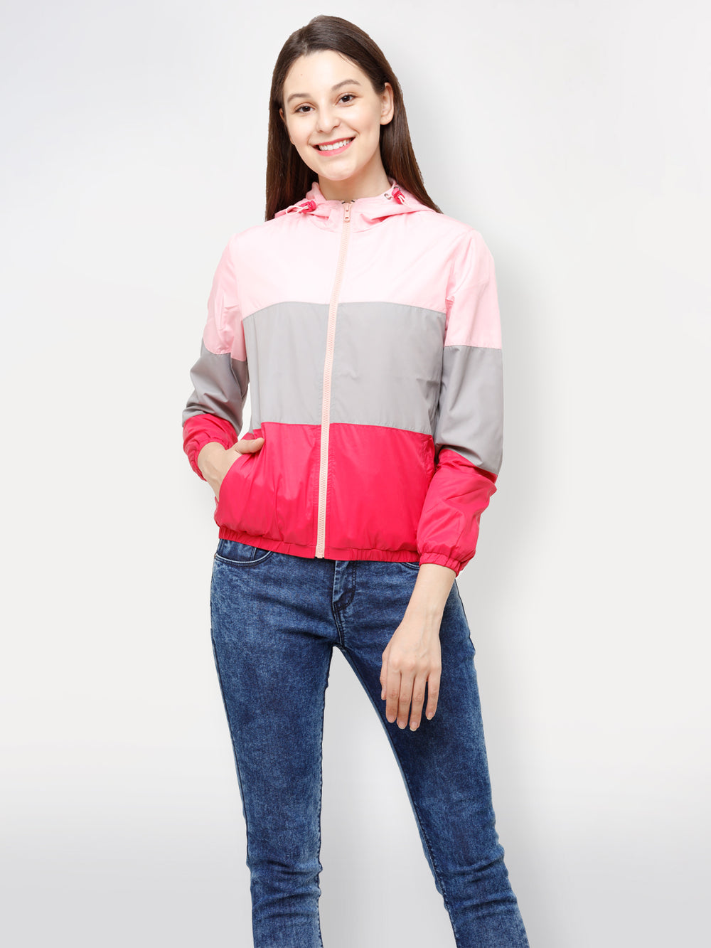 Women Jacket HM-354 - Light Pink