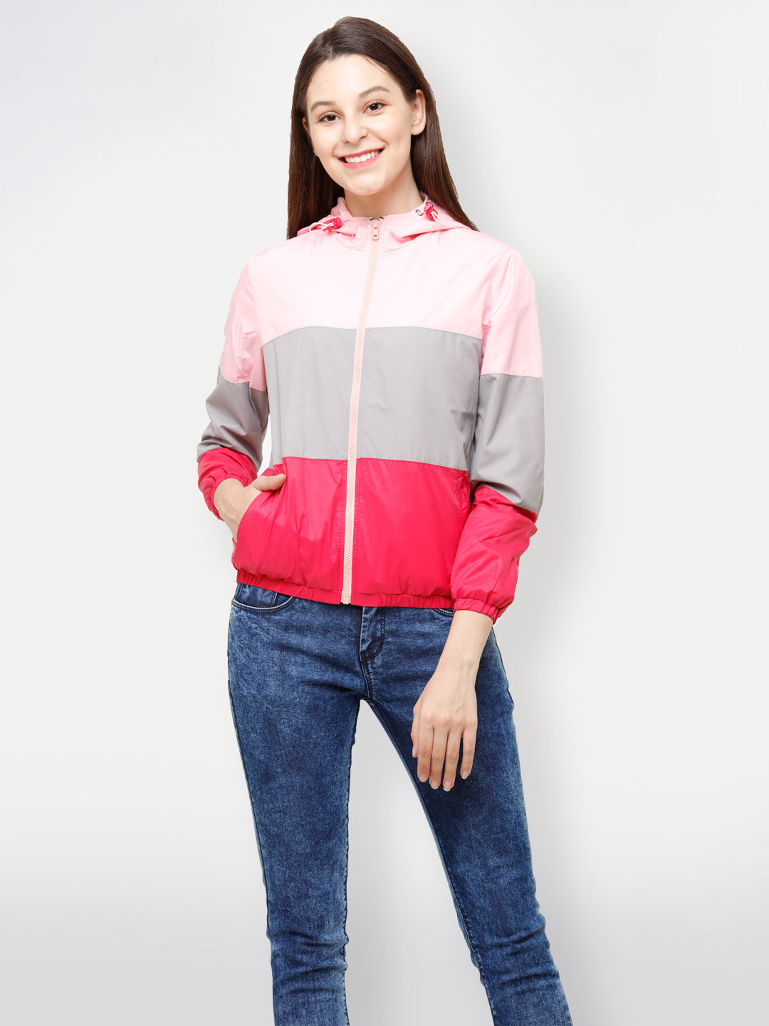 Women Jacket HM-354 - Light Pink