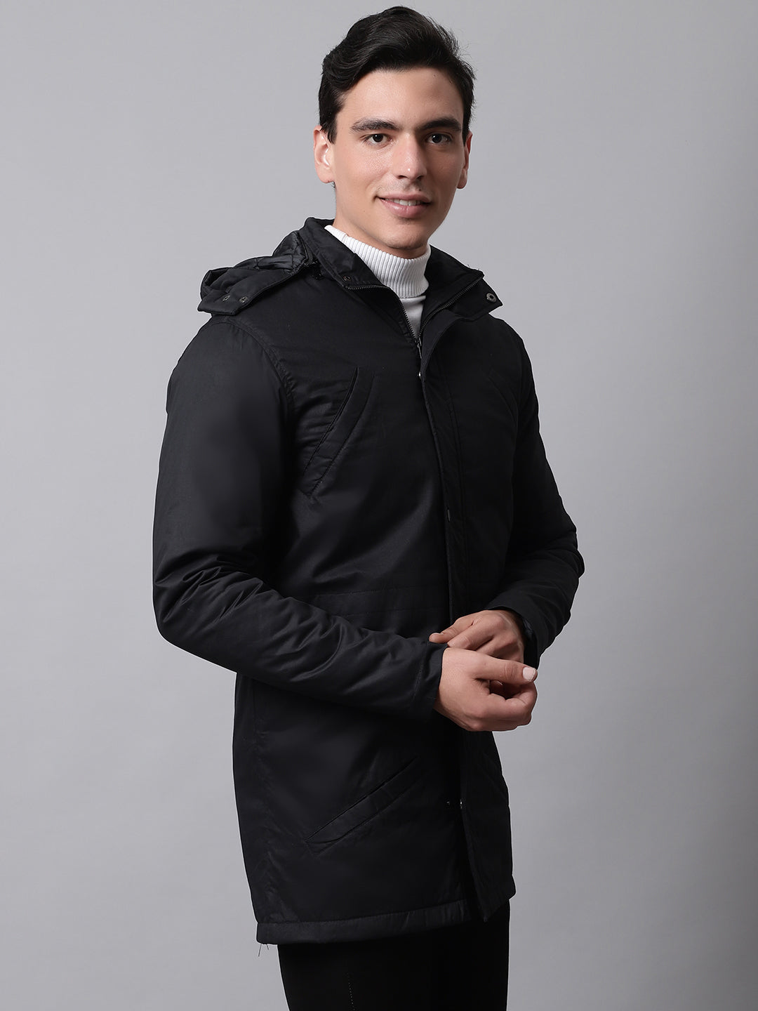Men Jacket HM-359 - Black