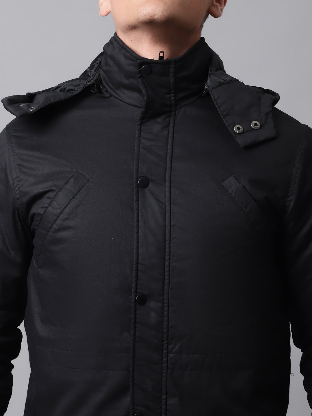 Men Jacket HM-359 - Black