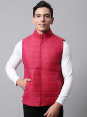 Men Sleeveless Jacket HM-367 - Red
