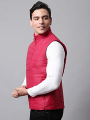 Men Sleeveless Jacket HM-367 - Red