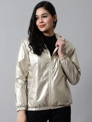 Women Jacket HM-368 - Golden