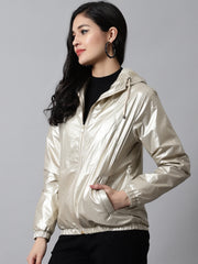 Women Jacket HM-368 - Golden