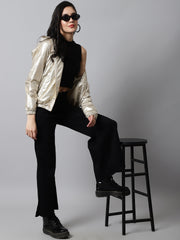 Women Jacket HM-368 - Golden