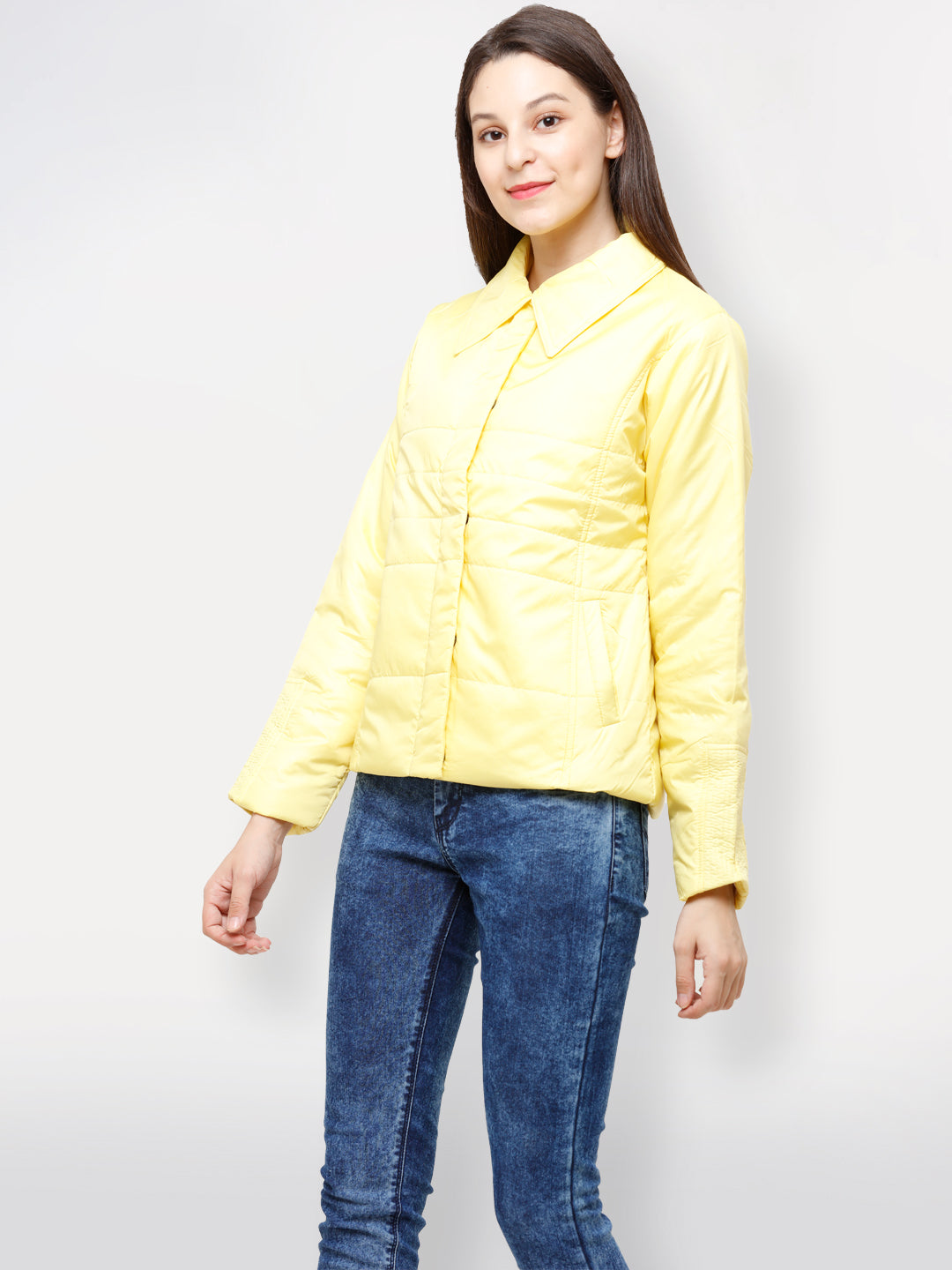 Women Jacket HM-408 - Yellow