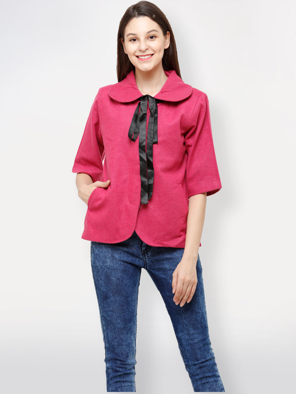 Women Top HM-418 - Pink