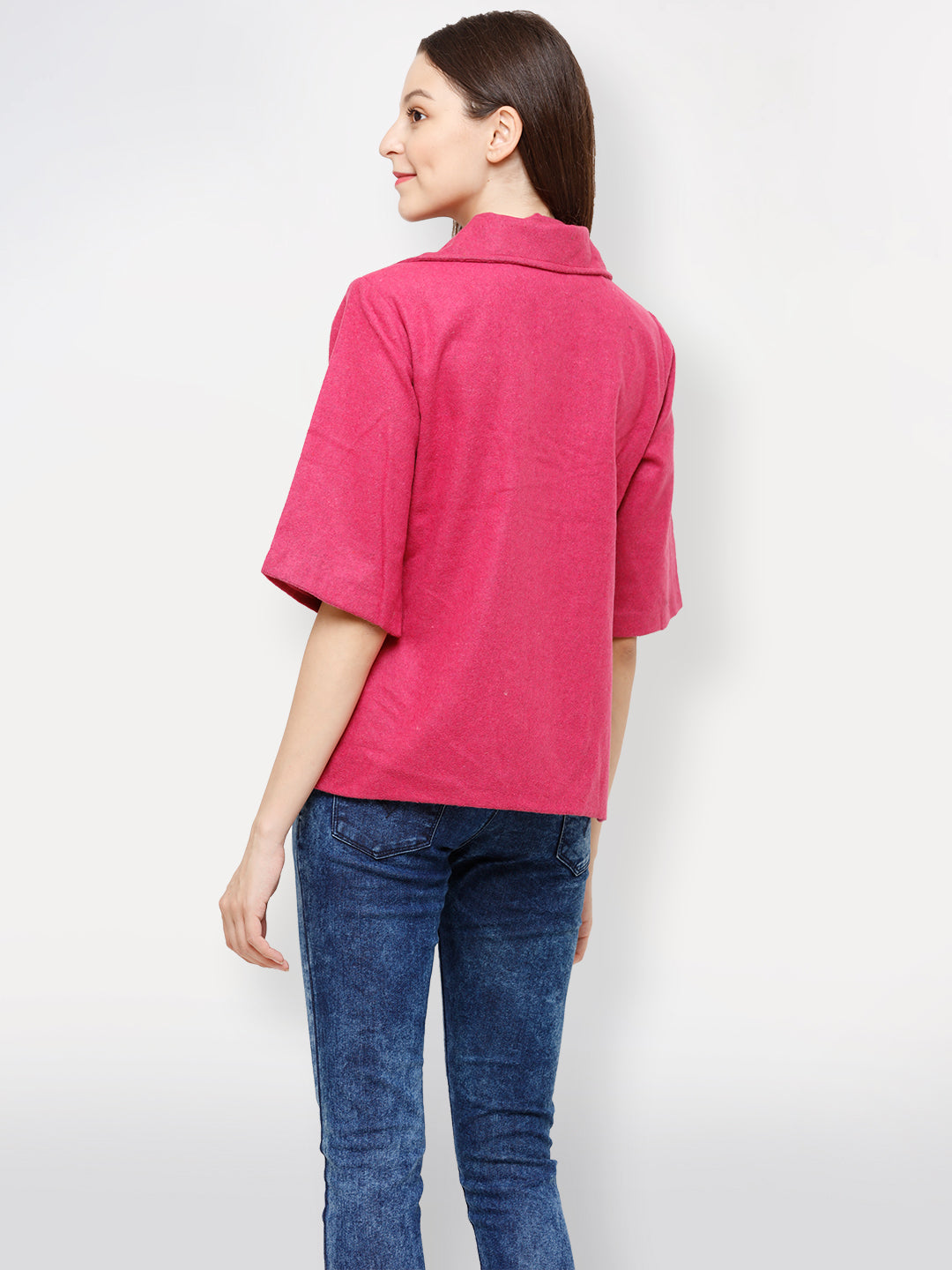 Women Top HM-418 - Pink