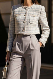Women's crop coat