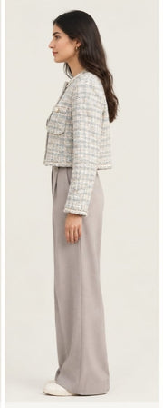 House of Vedas  Women's crop coat HM-508