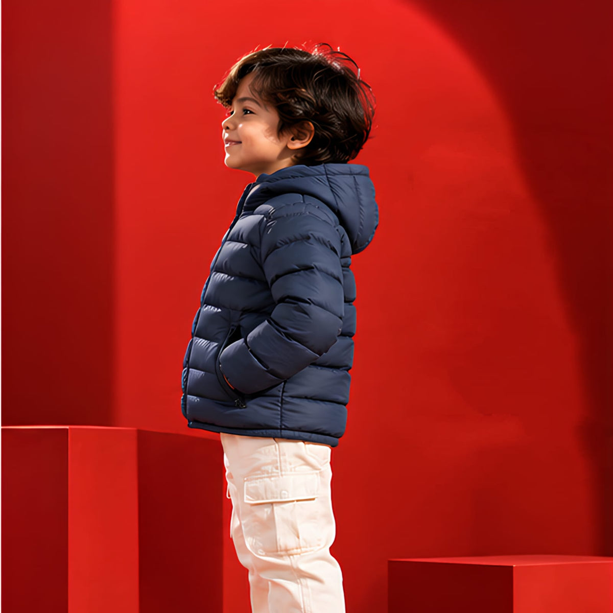 Boys Jacket SGKJK-1125 - Light Navy
