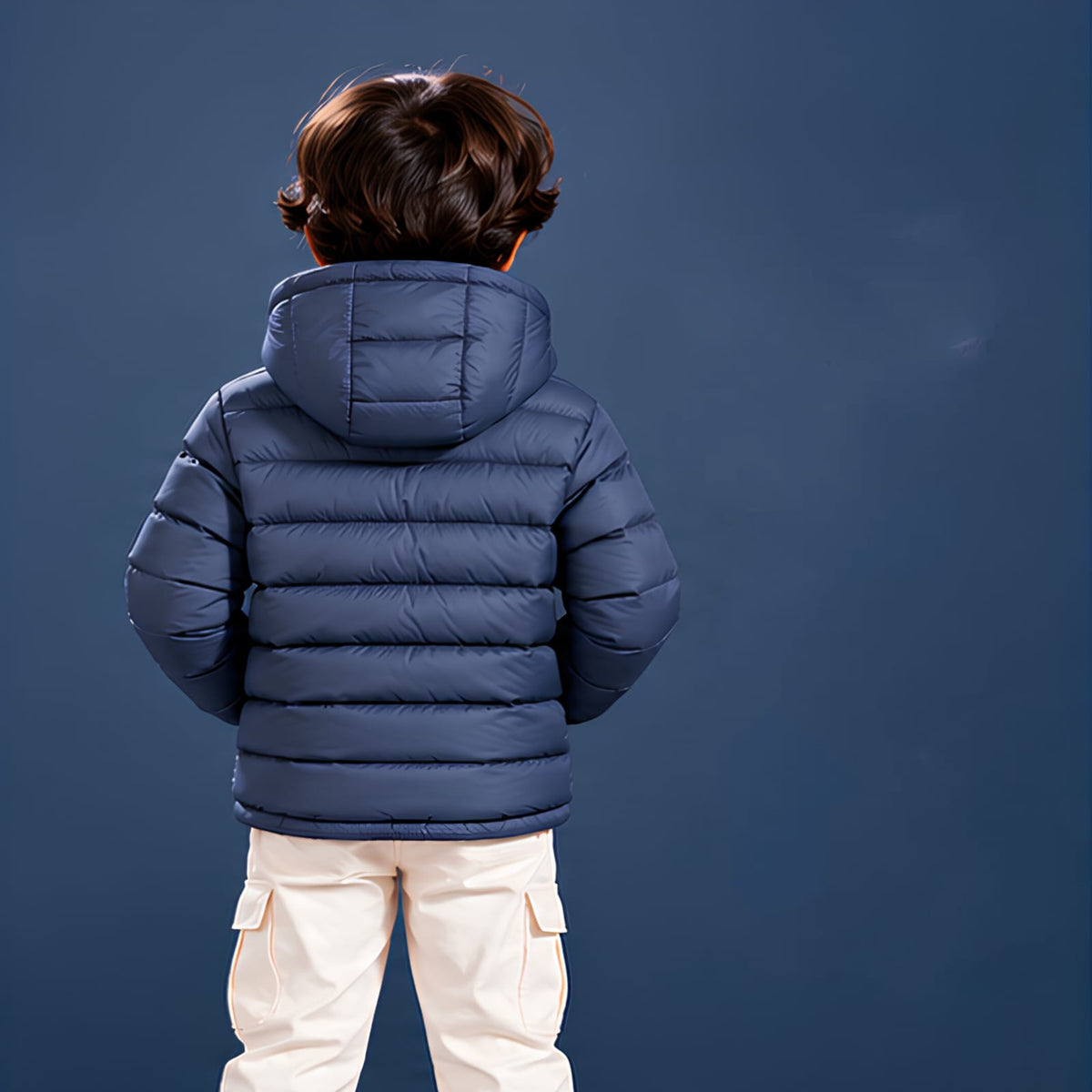 Girls Jacket SGKJK-1081 - Light Navy