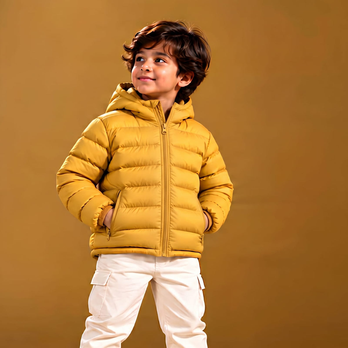 Boys Jacket SGKJK-1125 - Mustard