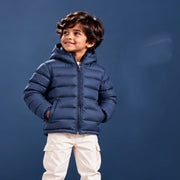 Girls Jacket SGKJK-1081 - Light Navy