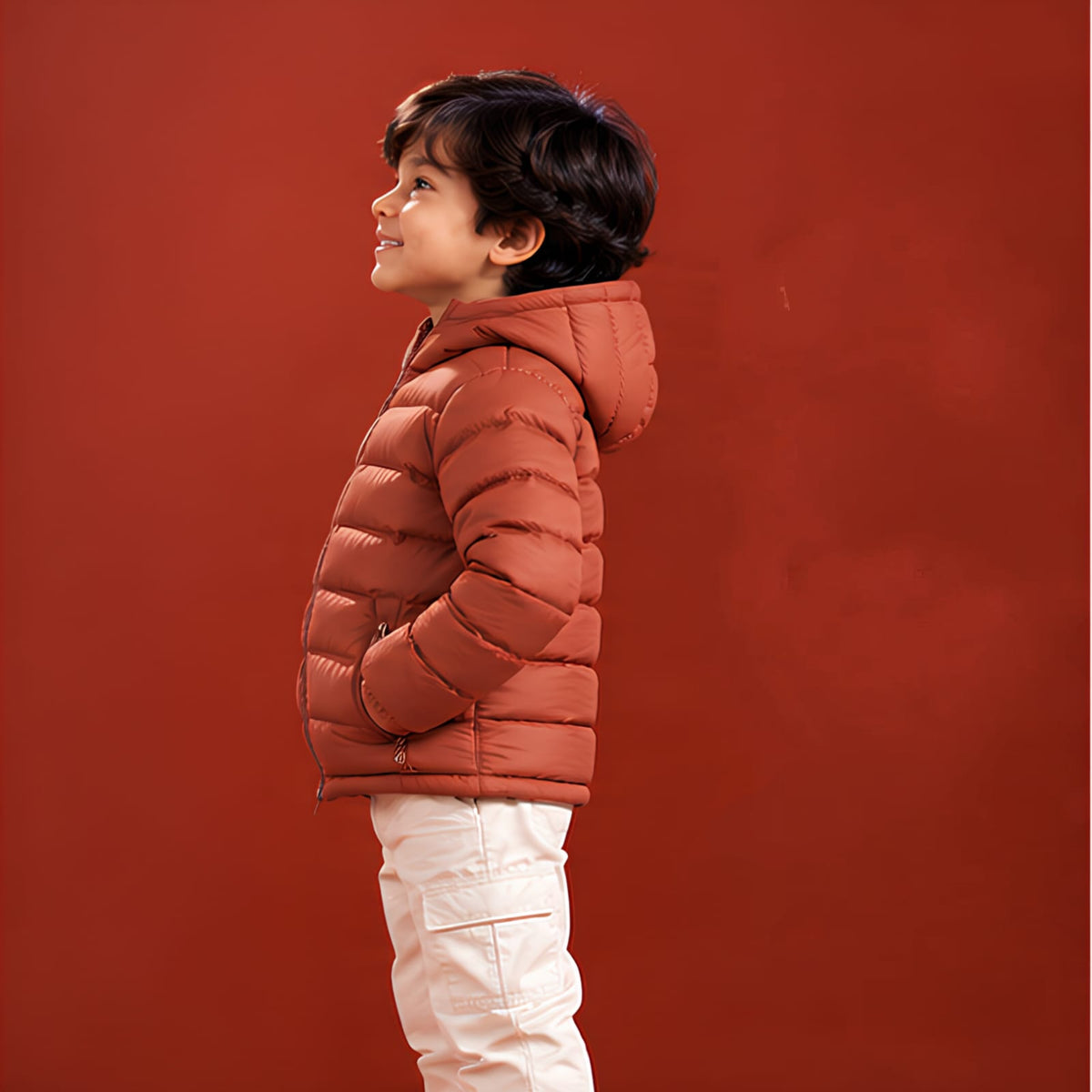 Boys Jacket SGKJK-1125 - Dark Orange