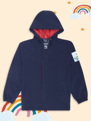 HOUSE OF VEDAS navy rainwear for boys Elegant Finish. Product Display in India. Best Quality.