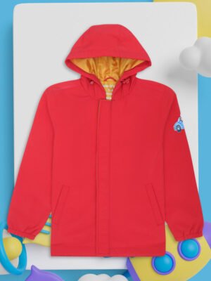HOUSE OF VEDAS rain jacket for boys Product Display Professional Look Online Shopping in India.