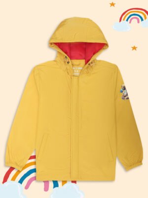 HOUSE OF VEDAS rainwear for boys Product Display Elegant Finish. Hooded raincoat in India Online Shopping.