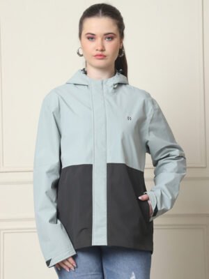 HOUSE OF VEDAS Womens Raincoat Waterproof Product Display. Professional Look for Online Shopping in India.