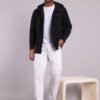 HOUSE OF VEDAS Mens Rain Jacket Model Wearing Trendy Look in India. Best Quality Online Shopping.